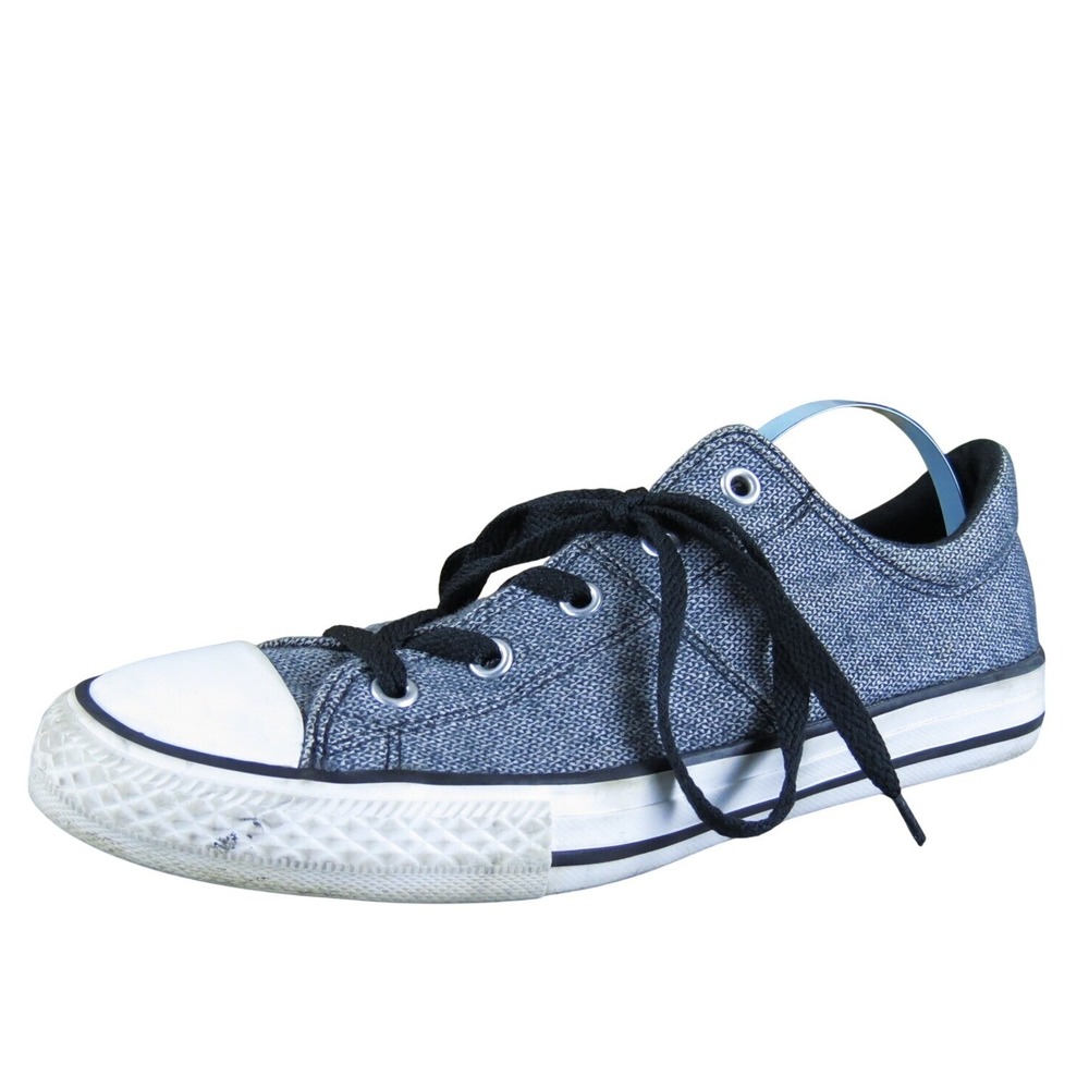 Converse Sneaker All Star Low Top Boys Y 4 Medium Athletic‎ Gray Fabric Lace Up